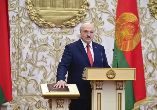 Alexandr Lukašenko (Foto: SITA/AP/Andrei Stasevich)