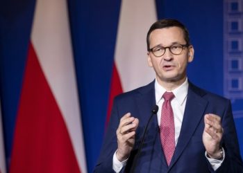 Mateusz Morawiecki (Foto: SITA/A/Mindaugas Kulbis)