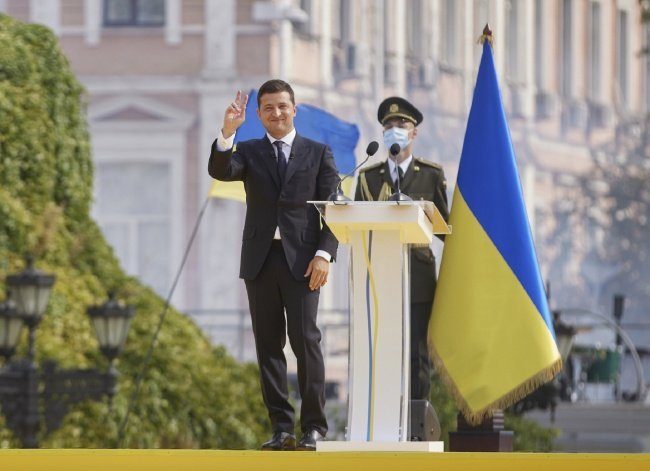 Ukrajinský prezident Volodymyr Zelenskyj (Foto: SITA/AP)