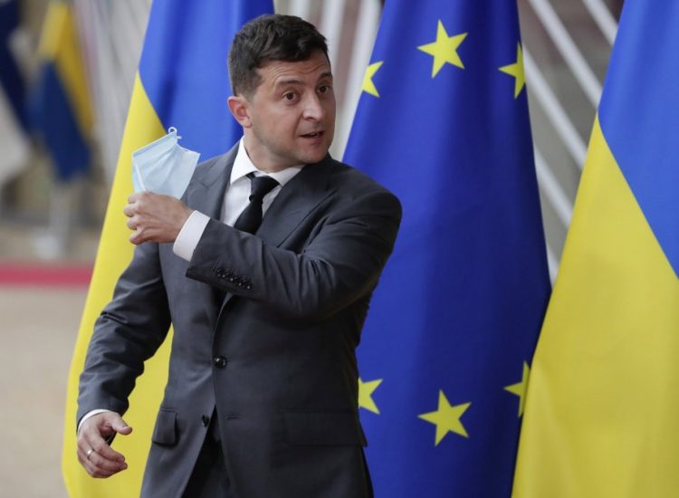 Volodymyr Zelenskyj (Foto: SITA/AP/Stephanie Lecocq)