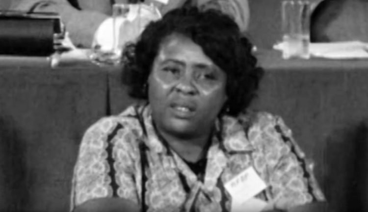 Fannie Lou Hamerová (Foto z videa: Mississippi Public Broadcasting/youtube.com)