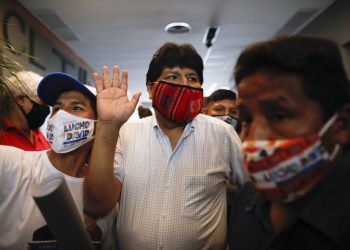 Evo Morales (Foto: SITA/AP/Natacha Pisarenko)