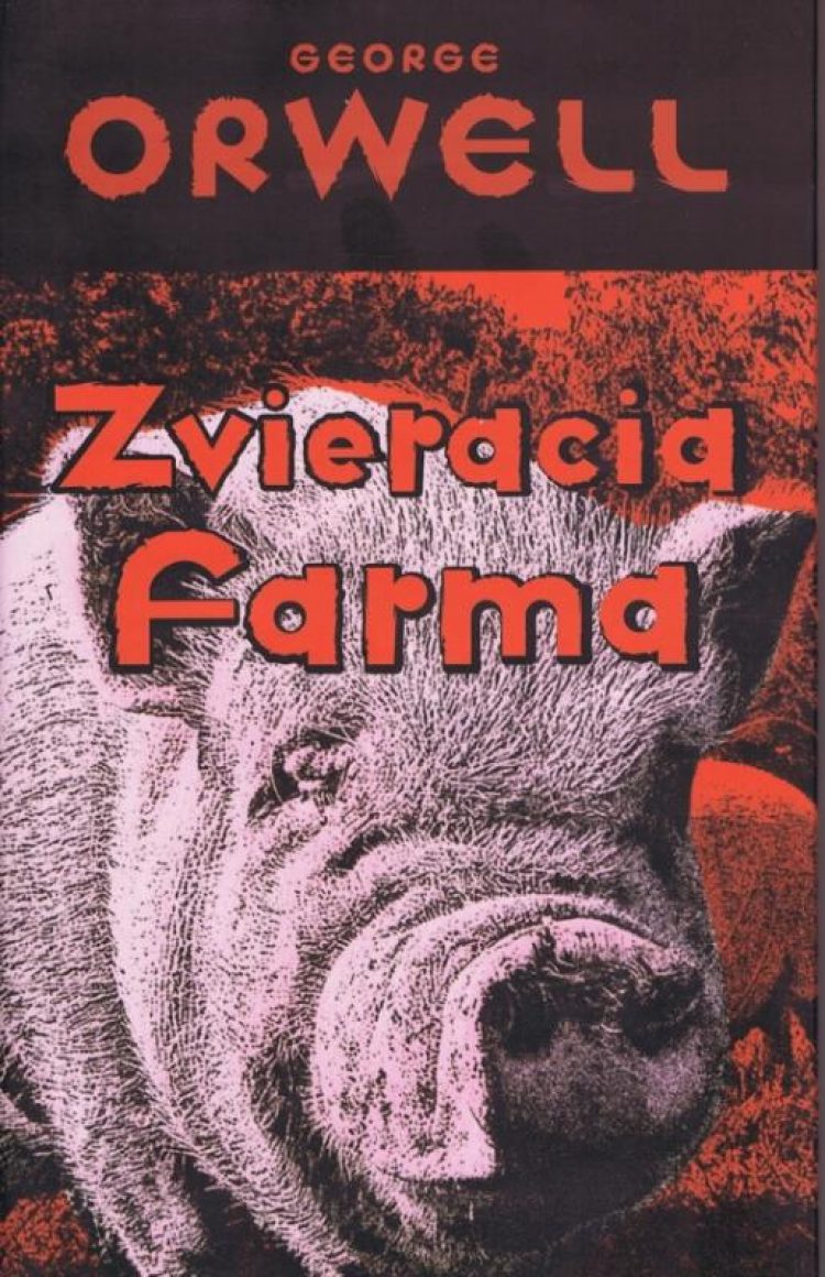 Zvieracia farma je satirou na revolúciu, ktorá sa vymkla z rúk. Zvieratá sa zbavia nadvlády nenávidených ľudí a zavedú si svoj vlastný režim, v ktorom si všetci majú byť rovní. Z nádherných ideálov revolúcie sa však stáva nočná mora. (Vydavateľ Vydavateľstvo Slovart s.r.o., foto: knihysova.sk)