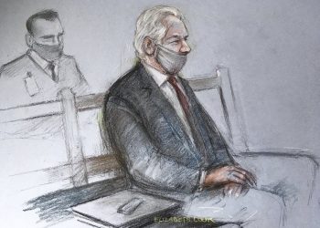Julian Assange (Foto: SITA/AP/Elizabeth Cook)