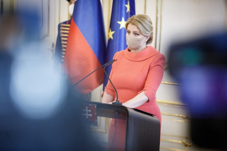 Prezidentka SR Zuzana Čaputová (Foto: SITA/Branislav Bibel)