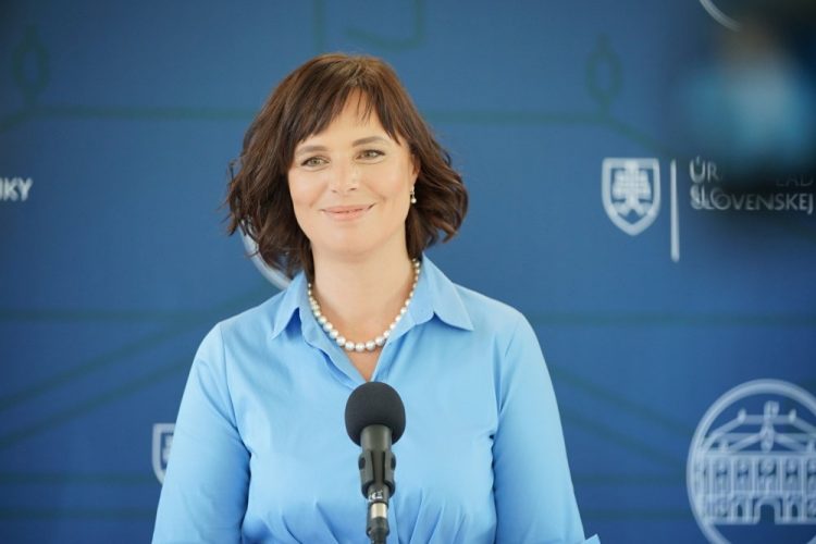 Podpredsedníčka vlády Veronika Remišová (Foto: SITA/Úrad vlády SR)