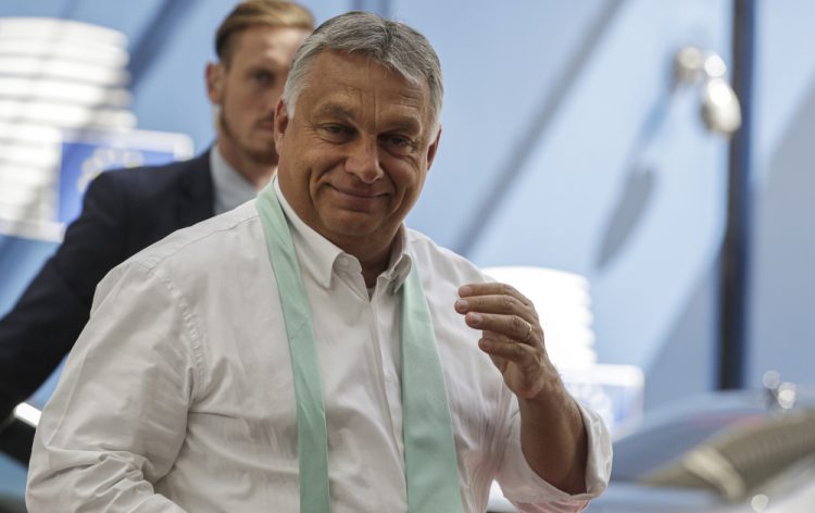 Viktor Orbán (Foto: SITA/AP/Stephanie Lecocq, Pool Photo)