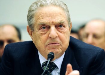 George Soros (Foto z videa: RT/youtube.com)