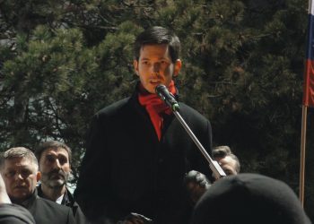 Artur Bekmatov,
predseda Socialisti.sk (Foto z videa: Slovenská iskra)