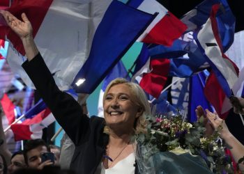 Marine Le Penová (Foto: SITA/AP Photo/Michel Euler)