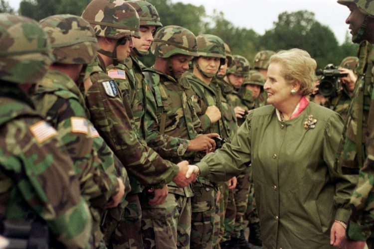 Madeleine Albrightová (Foto: SITA/AP Photo/Amel Emric)