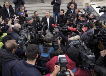 Viktor Orbán (Foto: SITA/AP Photo/Petr David Josek)