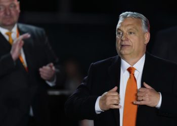 Viktor Orbán (Foto: SITA/AP Photo/Petr David Josek)