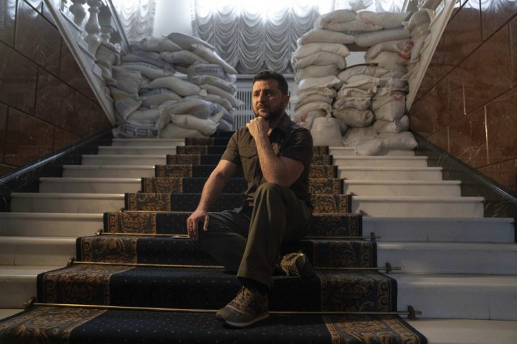 Volodymyr Zelenskyj (AP Photo/Evgeniy Maloletka)