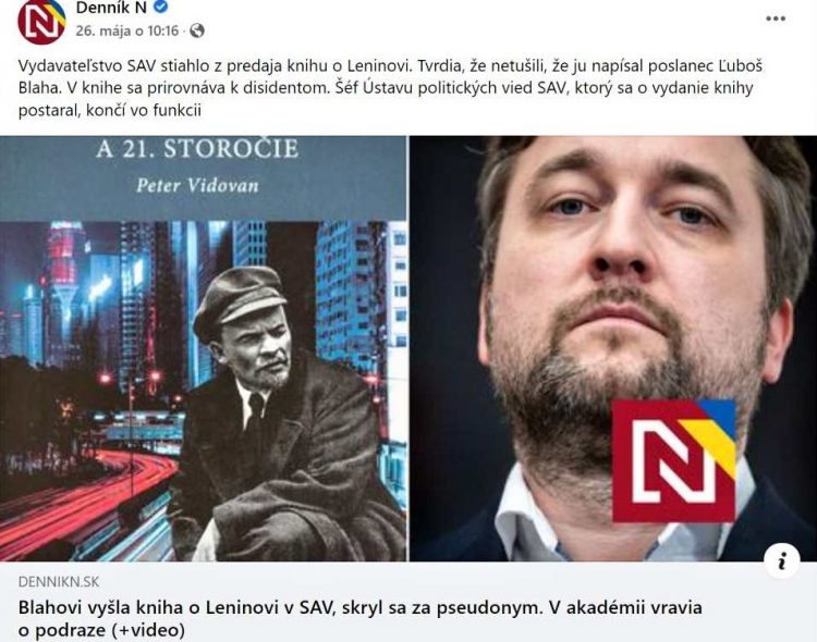 (Foto obrazovky: facebook.com/projektn.sk)