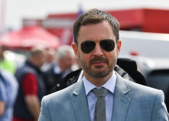 Predseda vlády SR Eduard Heger počas (Foto: SITA/Martin Medňanský)