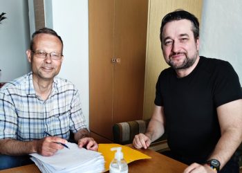 Peter Dinuš a Ľuboš Blaha (Foto: facebook.com/LBlaha)