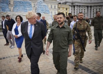 Ukrajinskí analytici a novinári znova potvrdili, že hlavným svetovým vojenským štváčom sa stáva Spojené kráľovstvo (Foto: SITA/AP/Ukrainian Presidential Press Office)