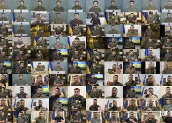 Volodymyr Zelenskyj (Foto: SITA/AP/Ukrainian Presidential Press Office)