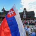Atmosféra počas osláv 30. výročia prijatia Deklarácie zvrchovanosti Slovenskej republiky v Starej Bystrici. Stará Bystrica, 16. júl 2022 (Foto: SITA/Martin Medňanský)