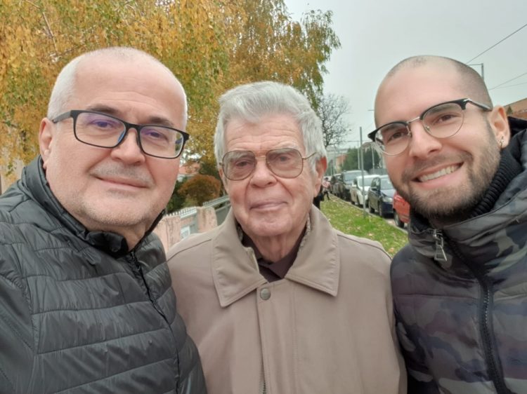 Traja Oldovia, tri generácie otec - syn - vnuk (Foto: archív Olda Hlaváčka)