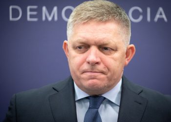 Predseda strany SMER-SD Robert Fico (Foto: SITA/Diana Černáková)