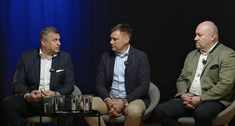 Danko, Taraba, Huliak (Foto z videa: youtube.com/@rozhovorysmimisramovou188)