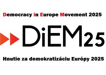 DiEM25 na Slovensku (Foto: facebook.com/diem25.sk