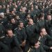 In this picture released by an official website of the office of the Iranian supreme leader, Revolutionary Guard commanders sit during their meeting with Supreme Leader Ayatollah Ali Khamenei in Tehran, Iran, Thursday, Aug. 17, 2023. (Office of the Iranian Supreme Leader via AP)