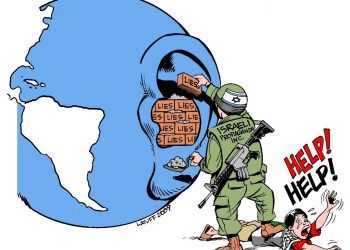 (Ilustrácia: Carlos Latuff, facebook.com/realcarloslatuff)