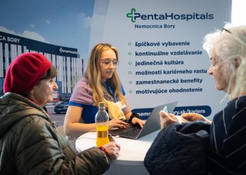 Atmosféra počas Dňa otvorených dverí (DOD) v Nemocnici Bory - Penta Hospitals v Bratislave. Bratislava, 1. apríl 2023 (Foto: SITA/Jana Birošová)