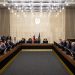 Atmosféra počas rokovania 1. schôdze vlády SR. Bratislava, 25. október 2023 (Foto: SITA/Jana Birošová)